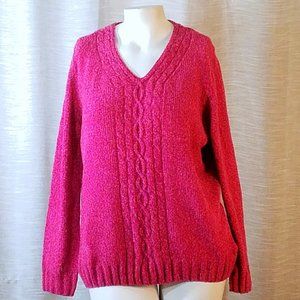 BASIC EDITIONS pink chanel sweater XXL 💥🕛